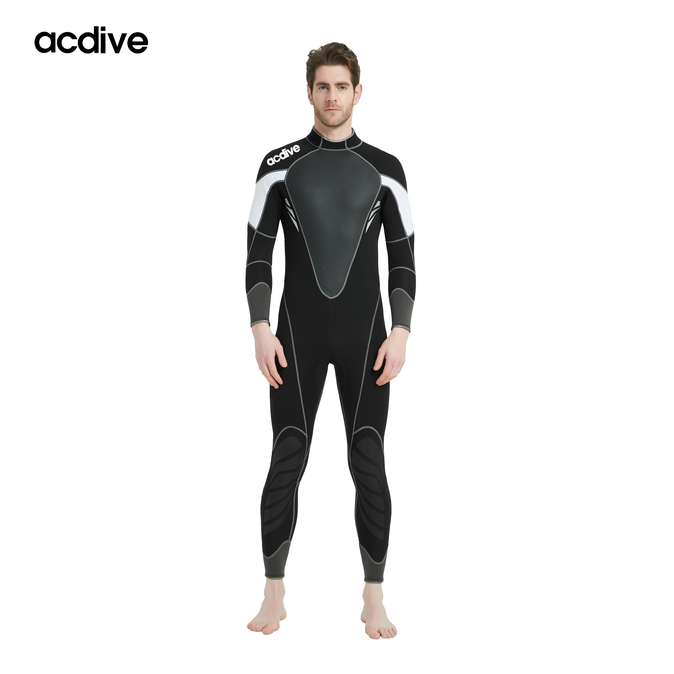 Good Quality Wear-Resistant Surfing Diving Sailing 3mm Shark Skin Neoprene OEM ODM Full Aqua Wetsuit