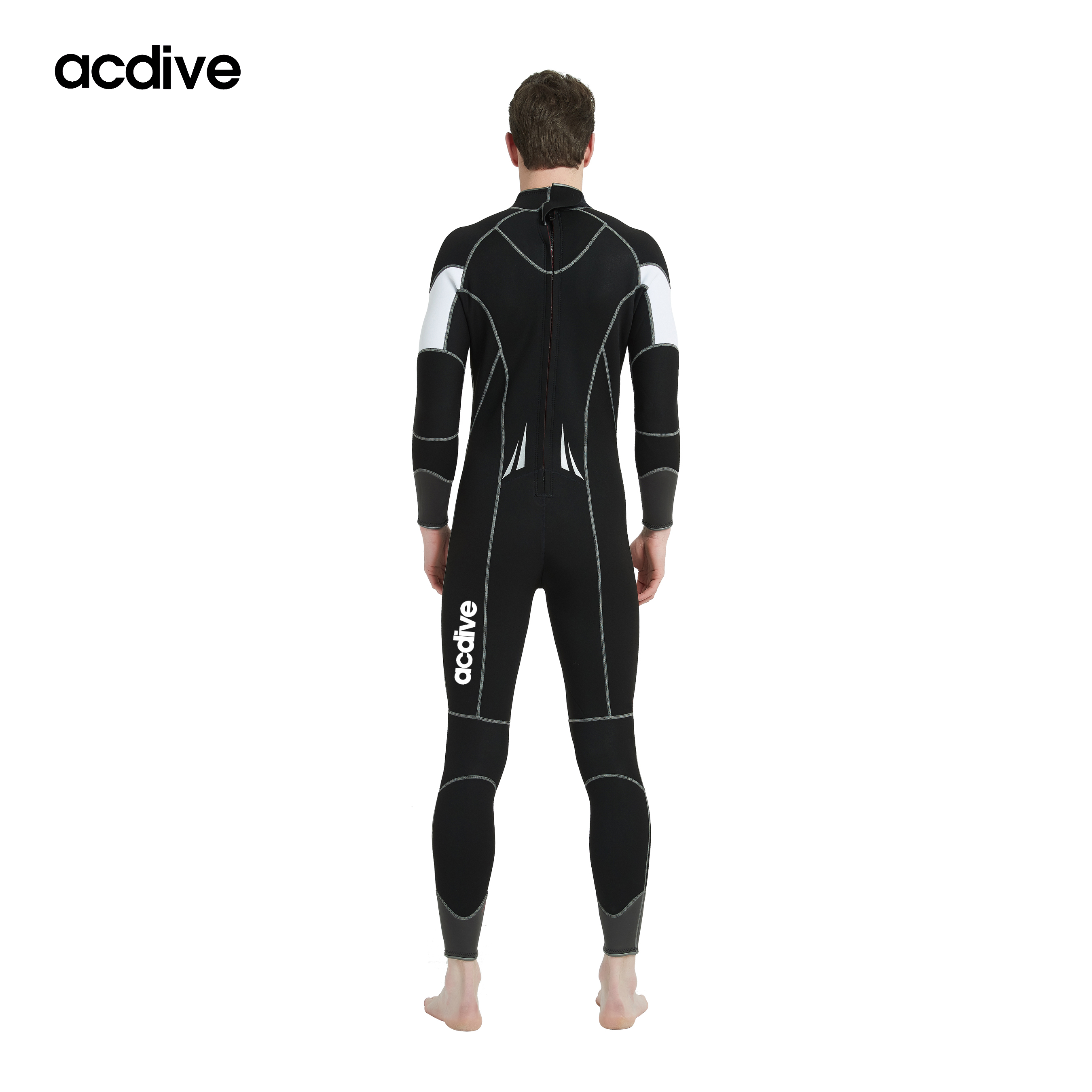 Good Quality Wear-Resistant Surfing Diving Sailing 3mm Shark Skin Neoprene OEM ODM Full Aqua Wetsuit - Image 4