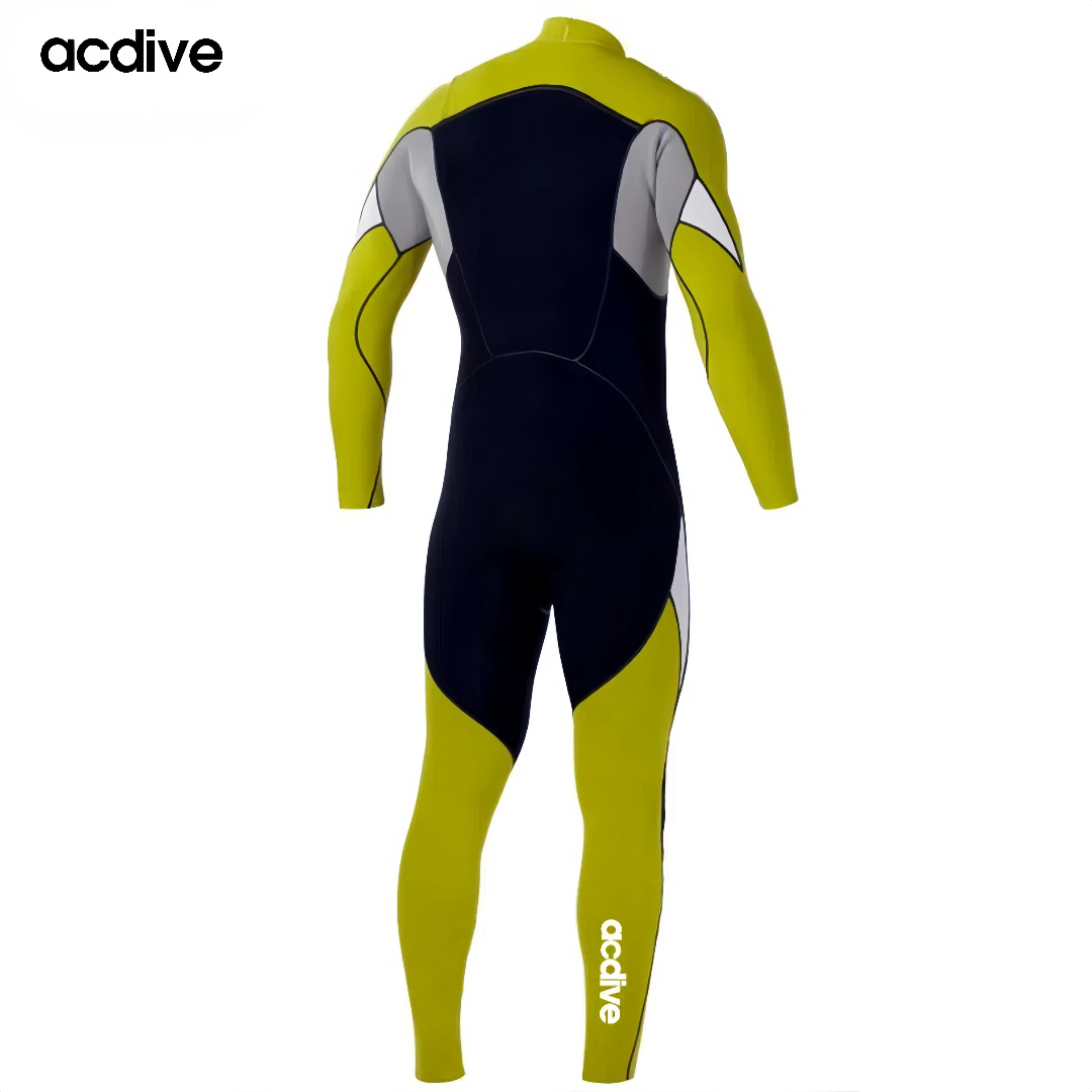 High Quality Chest Zip Kite Surfing Bodyboarding Free Diving 4/3mm Super Stretchy Neoprene Wetsuit - Image 4