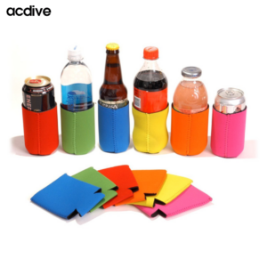 Acdive 5mm 3mm Neoprene High Quality Customized Printings Designs Colors Sizes Cup Bottle Stubby Can Cooler