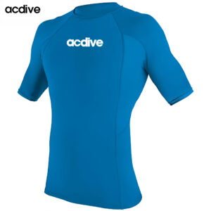 Acdive Half Sleeve Classic Swimming Training Cycling Spandex Fabric Upf 50+ Quick Dry Rash Guard