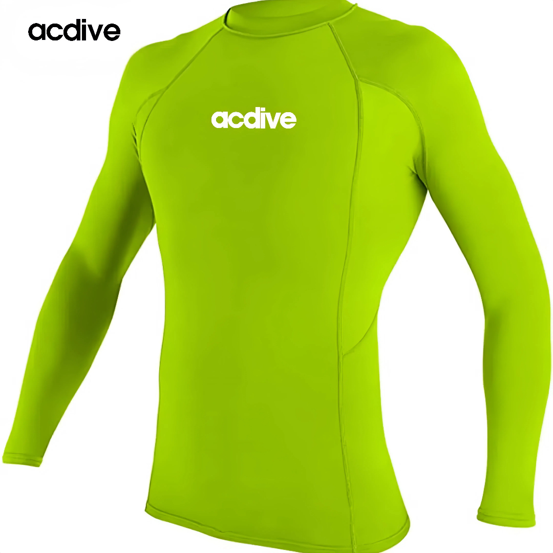 Customized Adult Full Sleeve Sun UV Protective Surfing Sailing Boating Swimming Snorkeling Aqua Rash Guard - Image 3