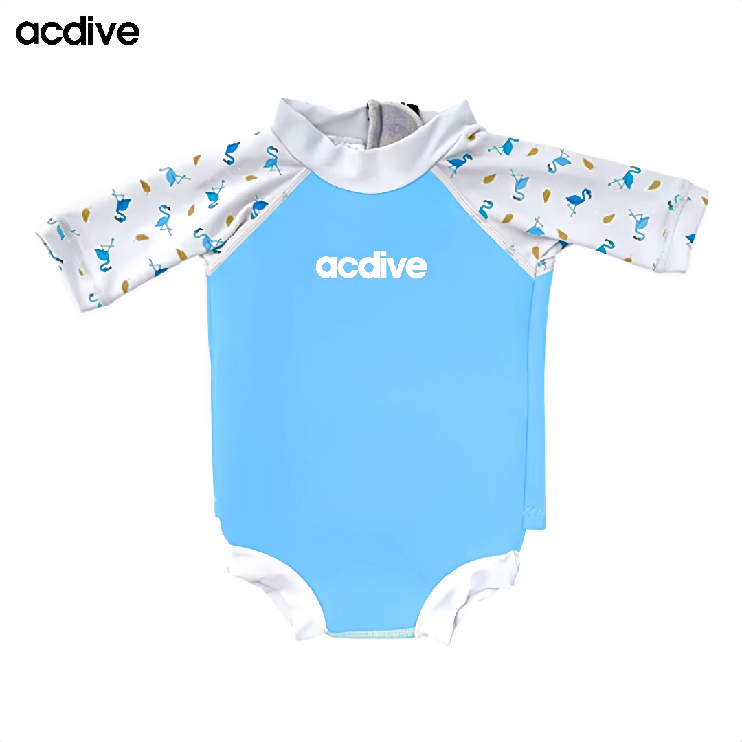 Acdive Customized Baby Kids Infant Children Swimming Training Floating 3mm 2mm Neoprene Water Sports Wetsuit - Image 3