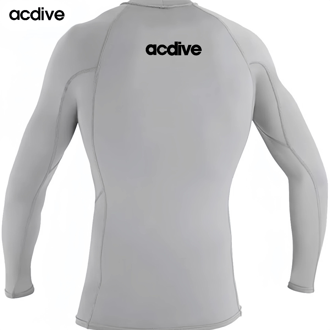 Customized Adult Full Sleeve Sun UV Protective Surfing Sailing Boating Swimming Snorkeling Aqua Rash Guard - Image 2