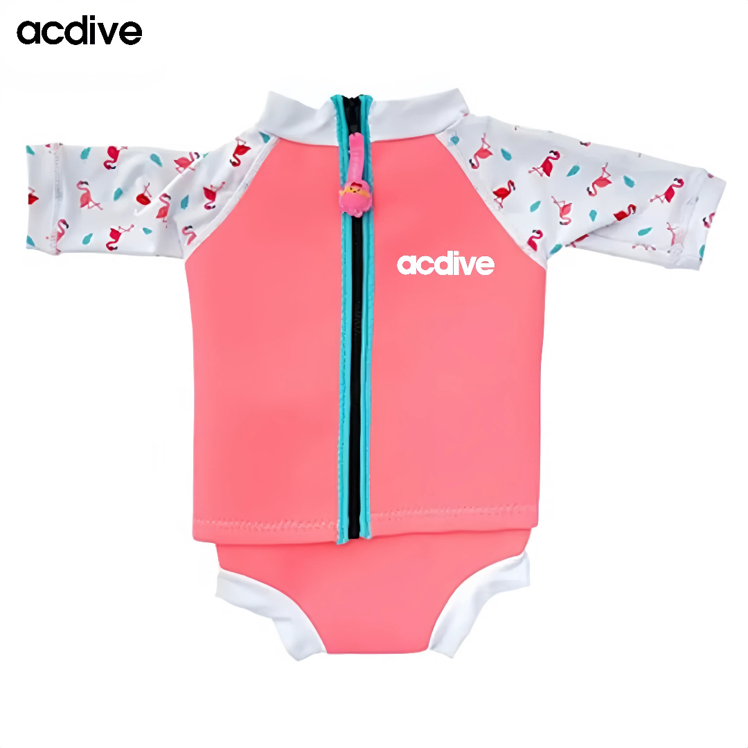 Acdive Customized Baby Kids Infant Children Swimming Training Floating 3mm 2mm Neoprene Water Sports Wetsuit - Image 2