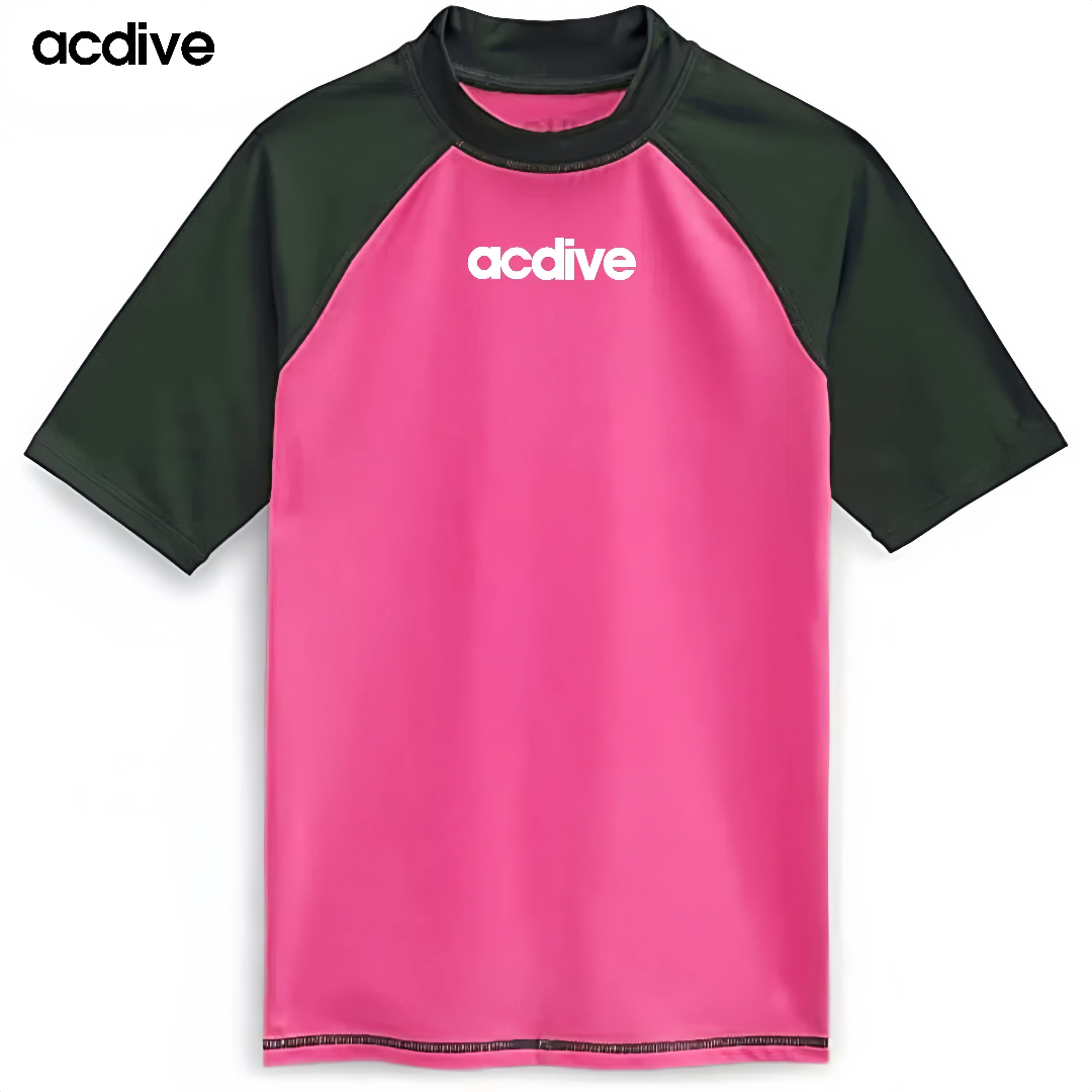 Customized Children Kids Short Sleeve High Quality Upf 50+ Quick Dry Suits Snorkeling Swimming Aqua Rash Guard - Image 4