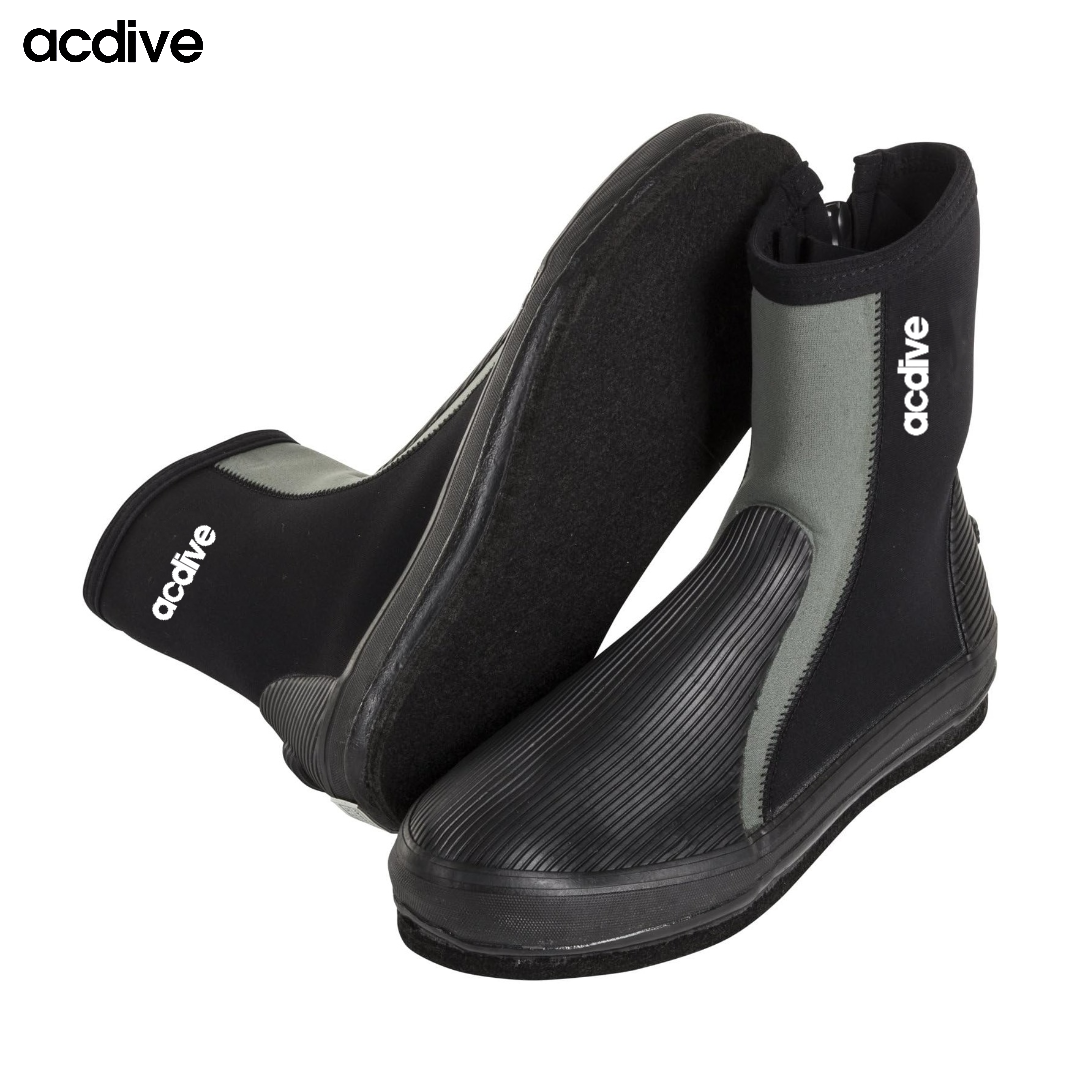 Acdive Customized 5mm Neoprene Rocky Fishing Shoes Non-Slip Adult Wading Reef 10mm Thick Felt Sole Boot