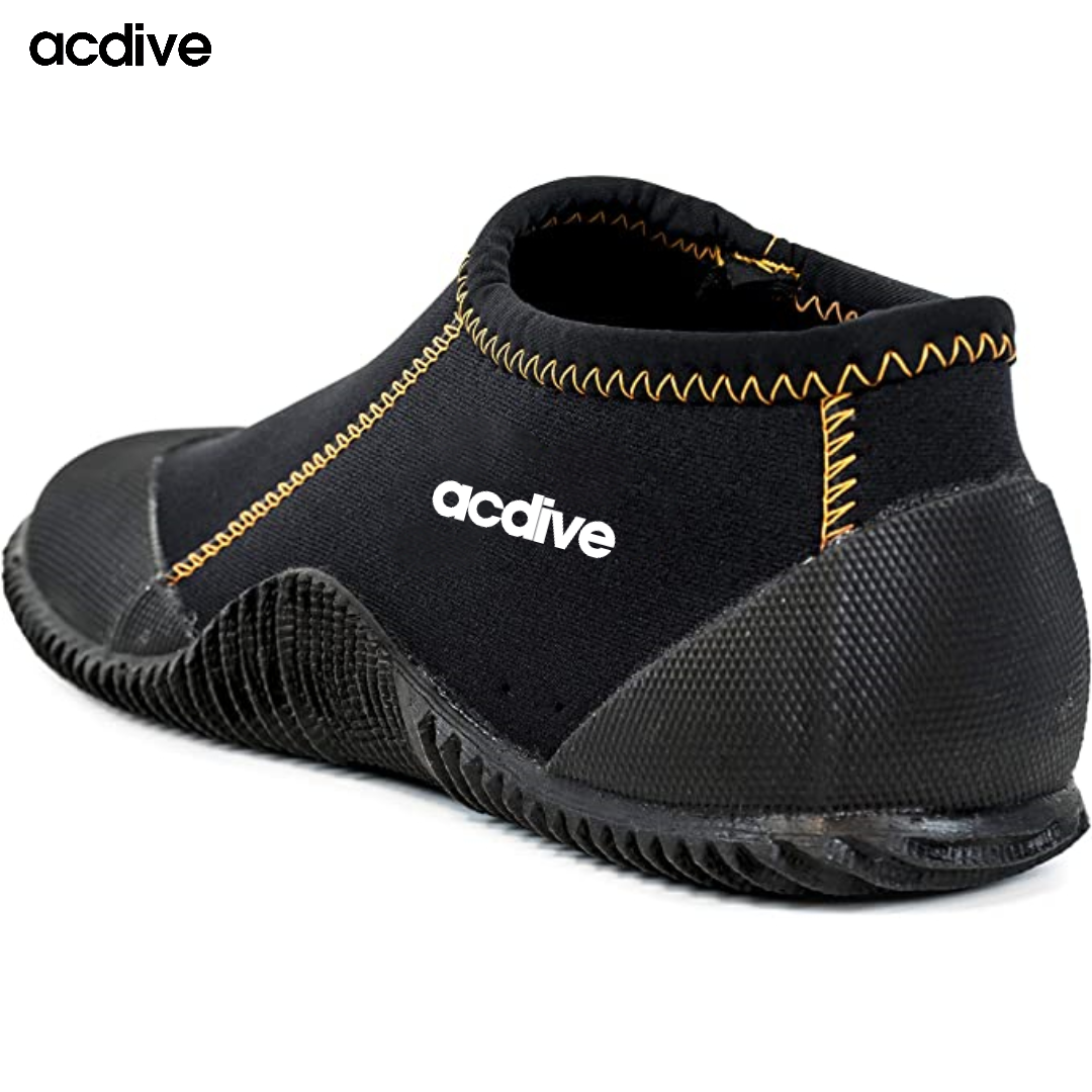 Acdive Customized Advanced Vulcanized 3mm Scuba Diving Snorkeling Adult Low Cut Water Sports Neoprene Boot - Image 4