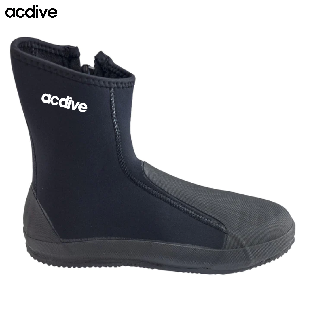 New 5mm Neoprene Vulcanized Tall Cut Reinforced Sole Diving Spearfishing Customized Aqua Sports Boot - Image 2