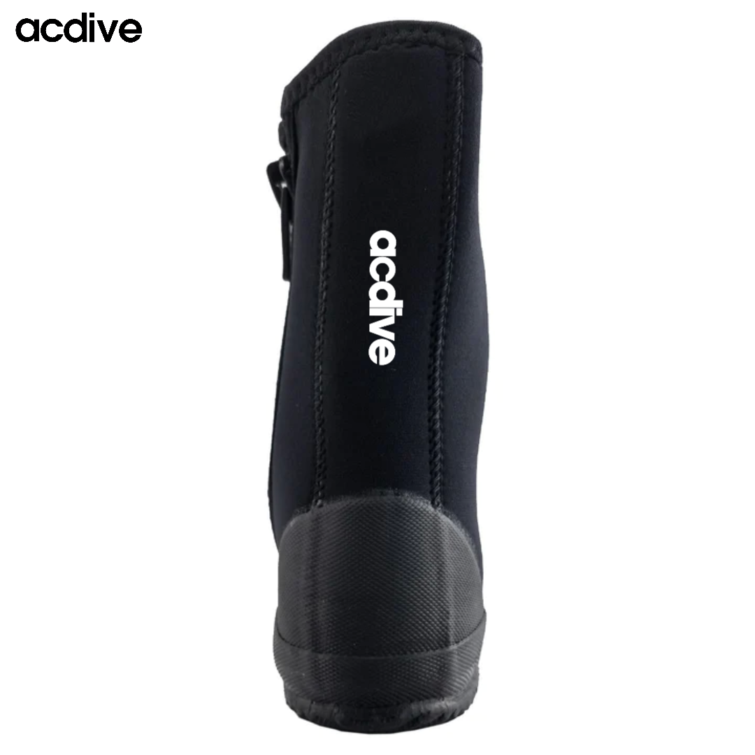 New 5mm Neoprene Vulcanized Tall Cut Reinforced Sole Diving Spearfishing Customized Aqua Sports Boot - Image 4