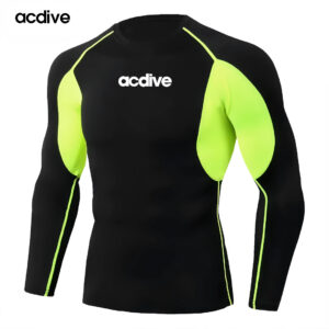 Acdive Customized Compression MMA Bjj Gym Sports Training Men Long Sleeve Muscle Fitness Rash Guard