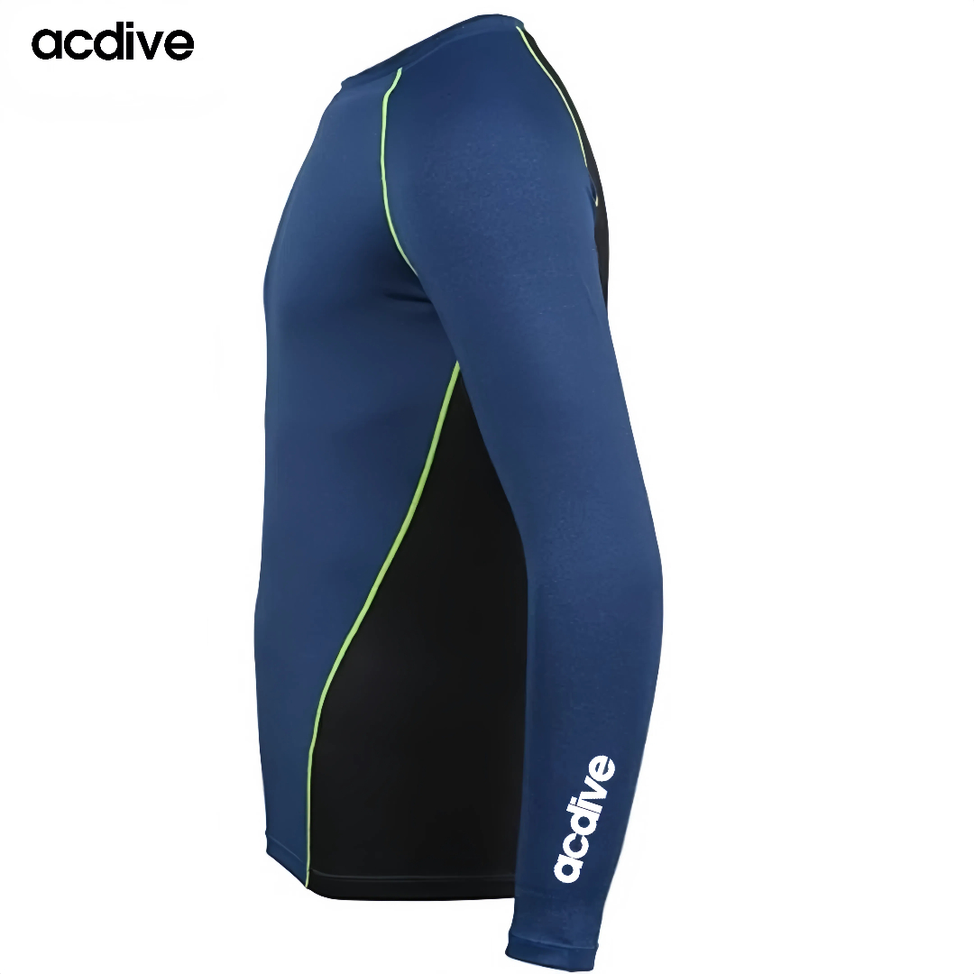 Customized Gym Bjj Sports Men Long Sleeve Compression Training MMA Factory Price Spandex Quick Dry Rash Guard - Image 2