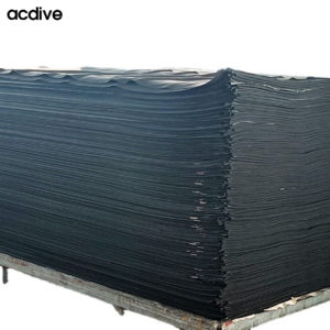 Acdive High Quality Customized Colors Thickness Sizes Hardness 3mm Cr Neoprene with Nylon Cloth Roll Sheet