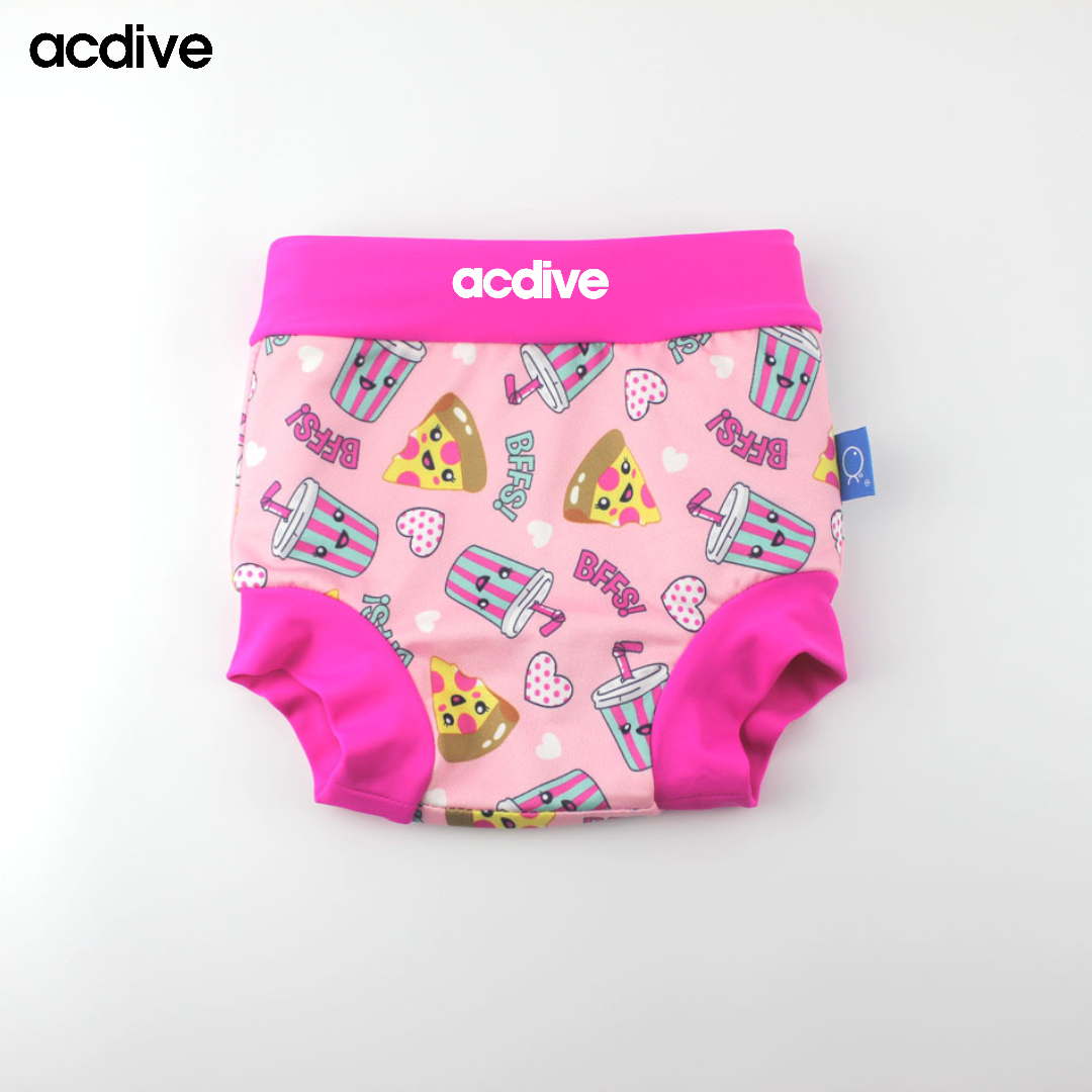 New Customized Baby Kids Infant Swimming Leak Prevention Warmth Urine Isolation Bowl Movement Swimsuit - Image 3