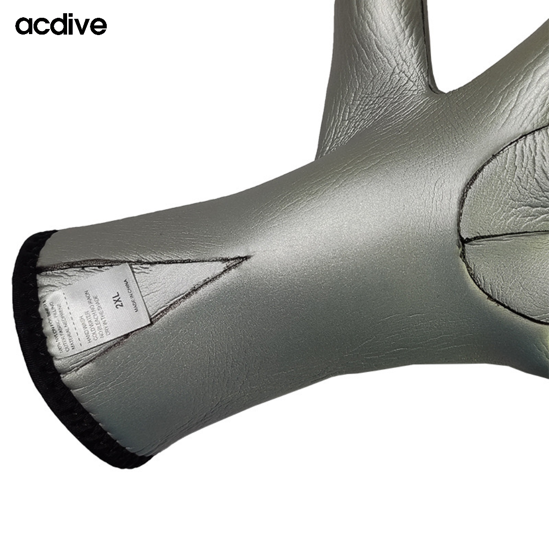 Acdive 5mm Cr Neoprene Thickened Titanium Coating Inside Wear-Resistant Cut-Proof Stab-Proof Kevlar Fishing Diving Gloves - Image 4