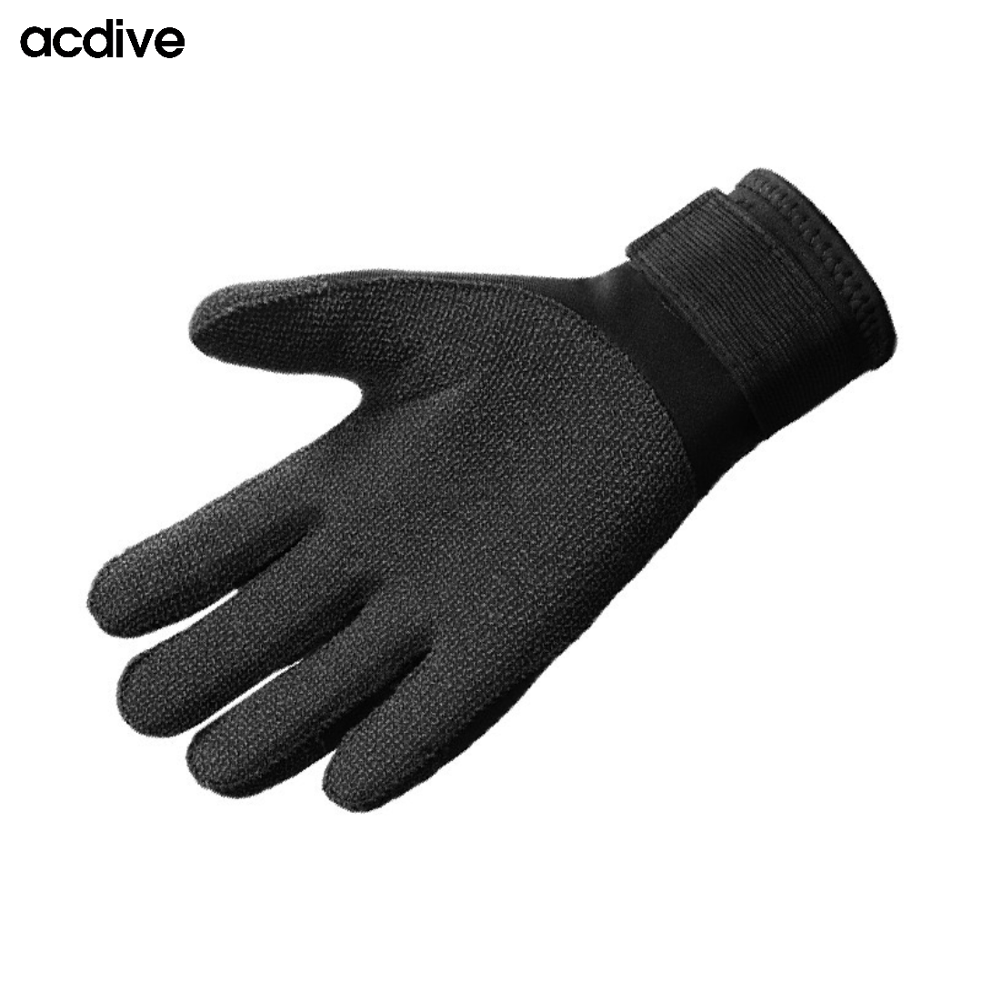 Acdive 5mm Cr Neoprene Thickened Titanium Coating Inside Wear-Resistant Cut-Proof Stab-Proof Kevlar Fishing Diving Gloves - Image 3