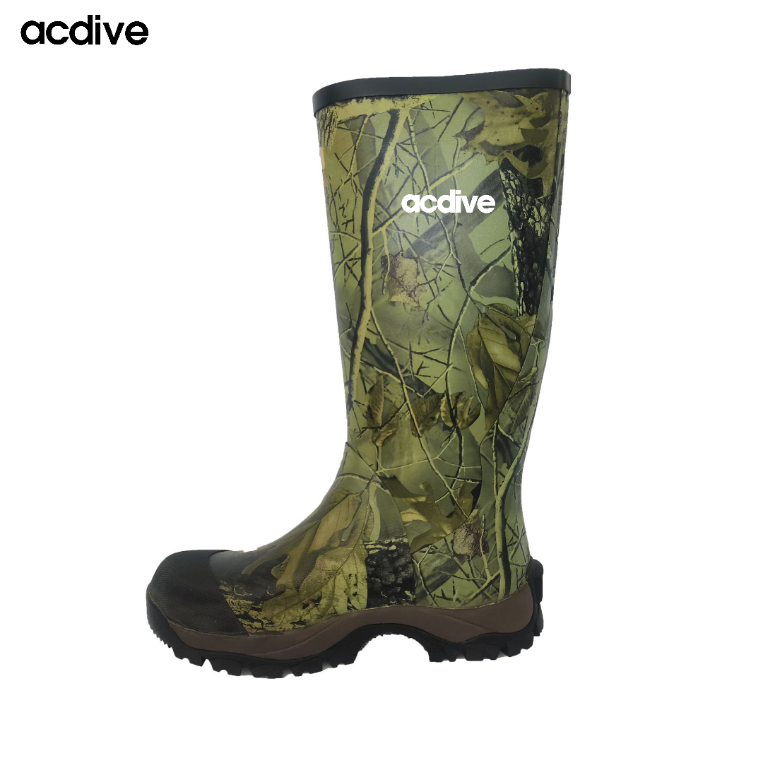 Hot Sale Adult Artificial Fur Neoprene Thermal Viscose Strengthen Round Toe Camo Snow Rain Outdoor Sports Boot - Image 2