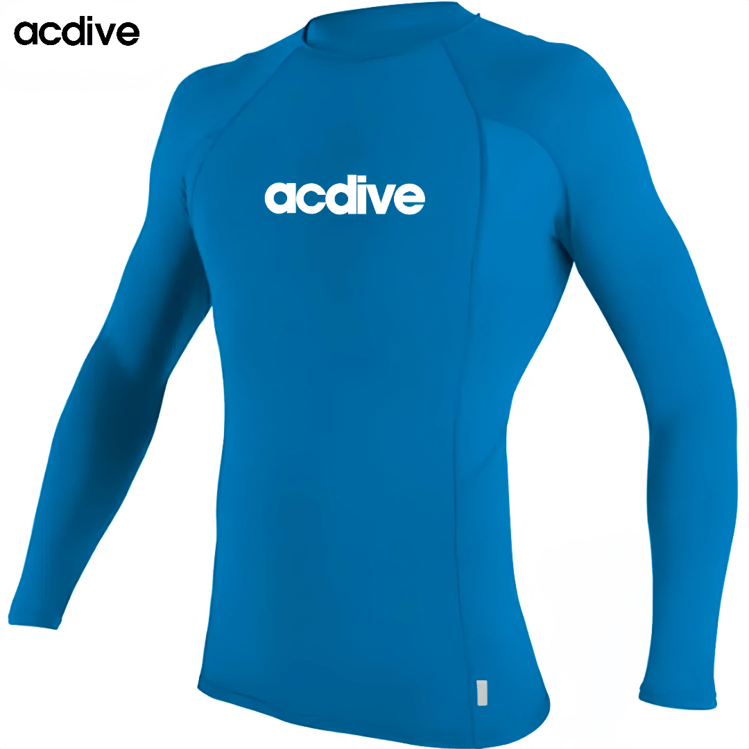 Customized Adult Full Sleeve Sun UV Protective Surfing Sailing Boating Swimming Snorkeling Aqua Rash Guard - Image 4