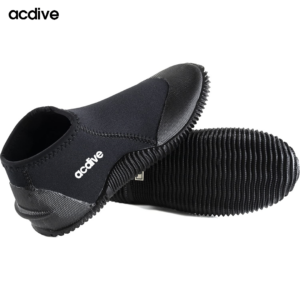 Professional Adult Low Middle Cut Easy Pull on Anti-Slip Rubber Sole 3mm Neoprene Diving Spearfishing Boot