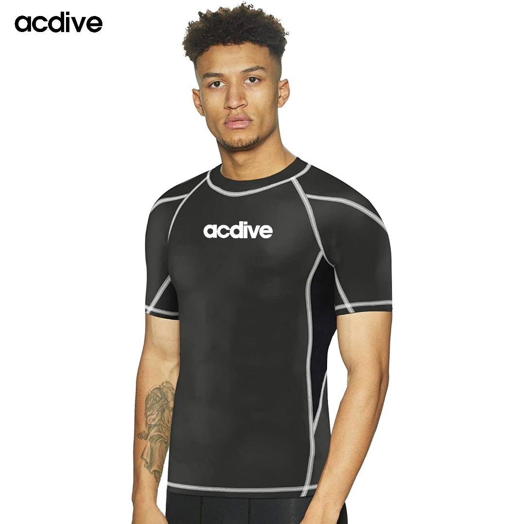 Sports Bjj No Gi Gym Anti-UV Short Sleeve Men Customization MMA Training Quick Dry Half Sleeved Rash Guard