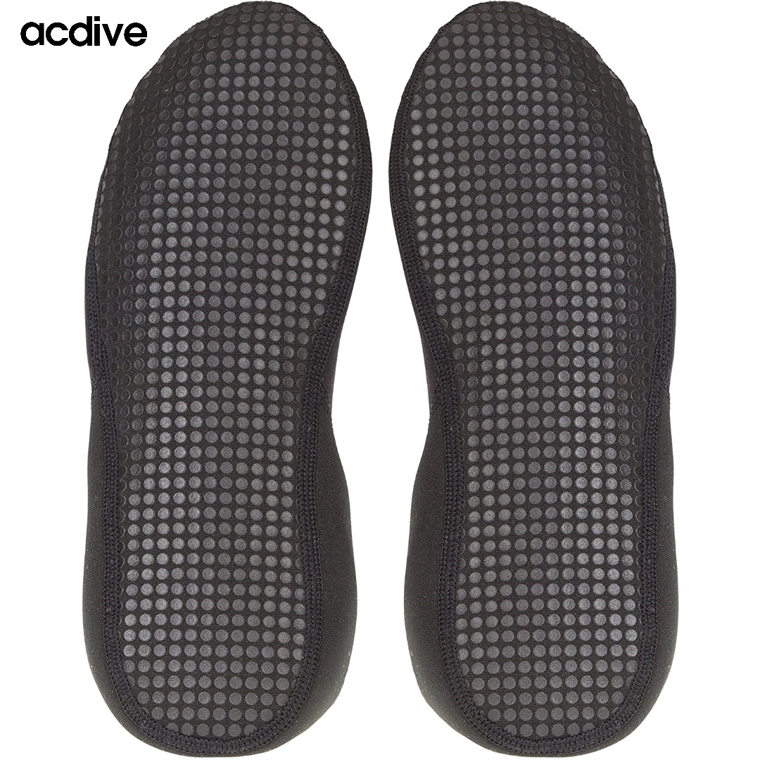 Acdive Customized 2mm Neoprene Low Cut Diving Snorkeling Sailing Non-Slip Aqua Sports Sand Proof Socks - Image 4